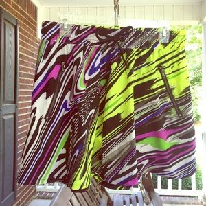 Fabletics funky exercise skirt